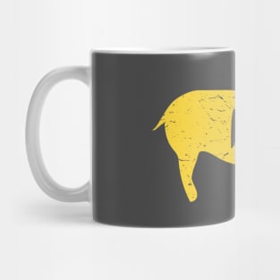 Yellow pig day Mug